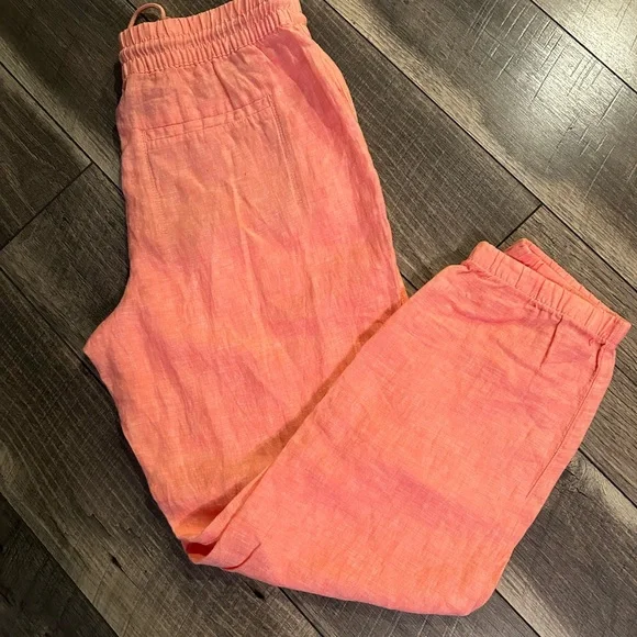 Athleta Women’s Coral / Orange Joggers - Picture 2 of 6